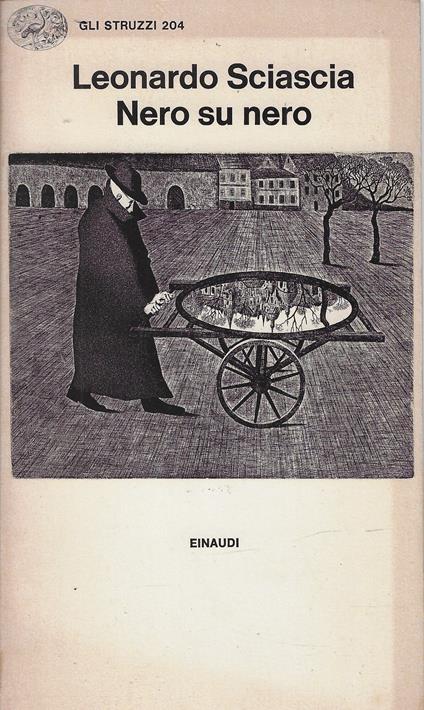 Nero su nero - Leonardo Sciascia - copertina