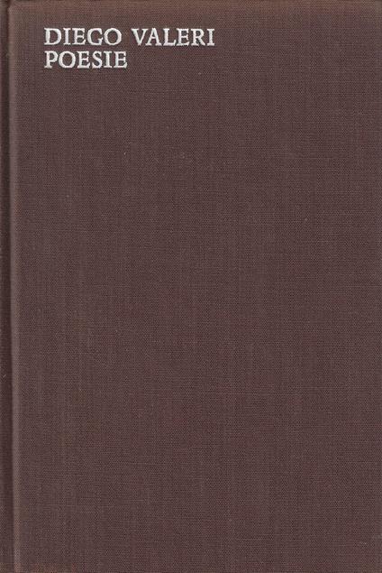 Poesie : 1910-1960 - Diego Valeri - copertina