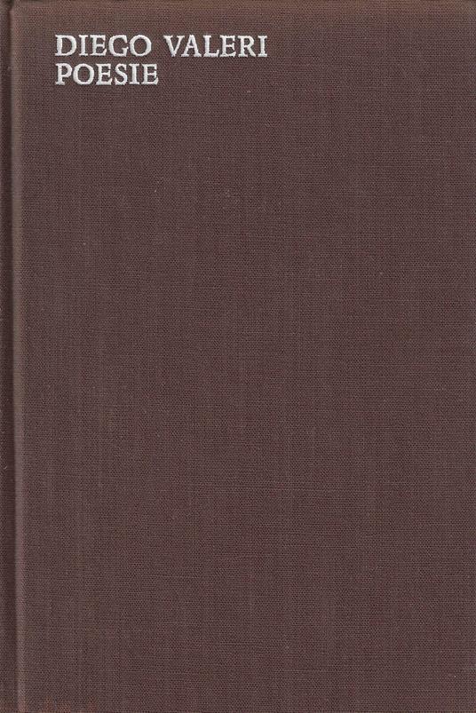 Poesie : 1910-1960 - Diego Valeri - copertina