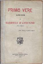 Primo vere : liriche