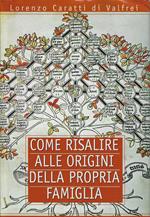 Come risalire alle origini della prpria famiglia