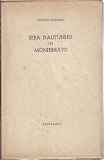 Sera d'autunno in Monferrato
