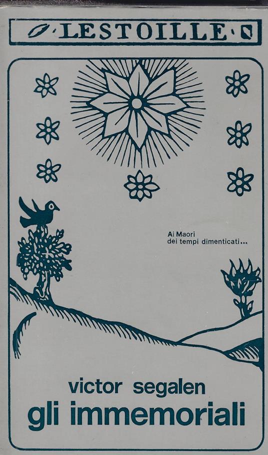 Gli immemoriali - Victor Segalen - copertina