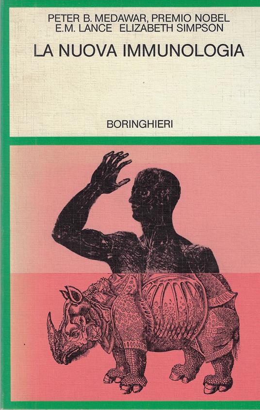 La nuova immunologia - Peter B. Medawar - copertina