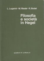 Filosofia e società in Hegel