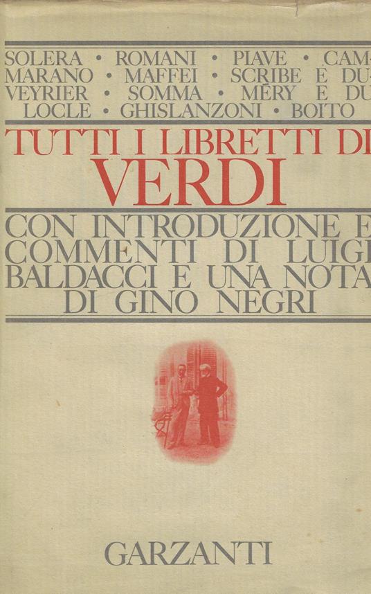 Tutti i libretti di Verdi - copertina