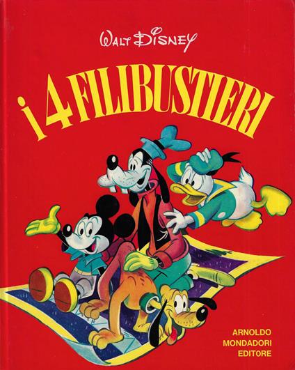 I 4 filibustieri - Walt Disney - copertina