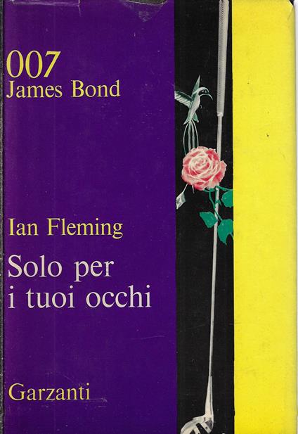 Solo per i tuoi occhi - Ian Fleming - copertina