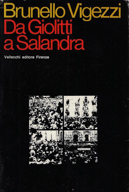 Da Giolitti a Salandra - Brunello Vigezzi - copertina