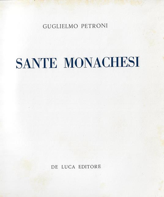 Sante Monachesi - Guglielmo Petroni - copertina