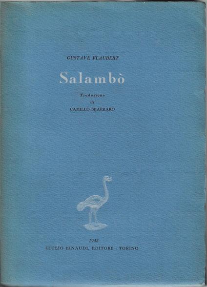 Salambò - Gustave Flaubert - copertina