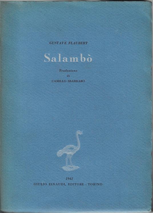 Salambò - Gustave Flaubert - copertina