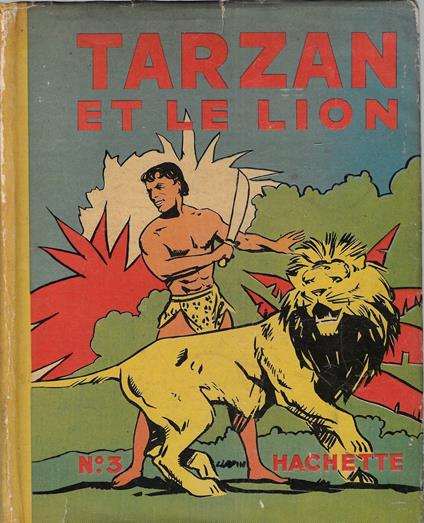 Tarzan et le lion - copertina