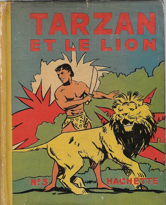 Tarzan et le lion - copertina
