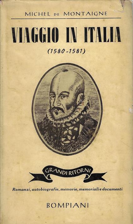 Viaggio in Italia, (1580-1581) - Michel de Montaigne - copertina