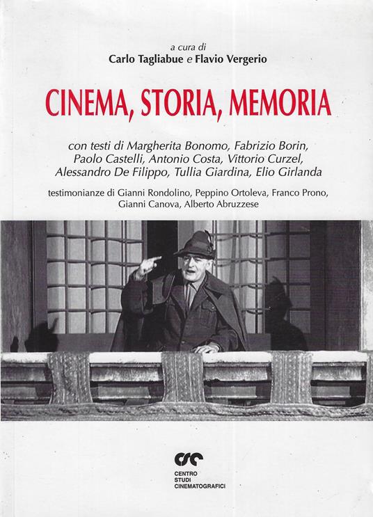 Cinema, storia, memoria - copertina