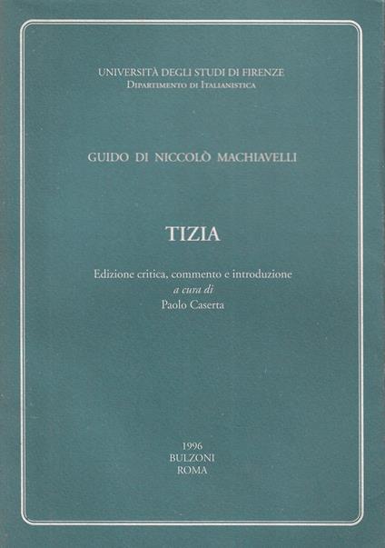 Tizia - copertina