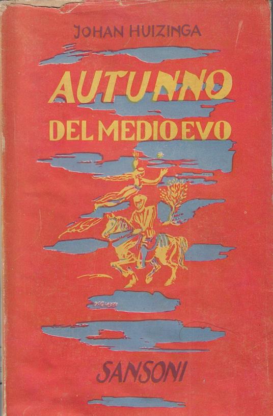 Autunno del Medio Evo - Johan Huizinga - copertina