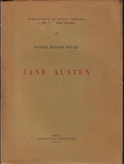 Jane Austen - copertina