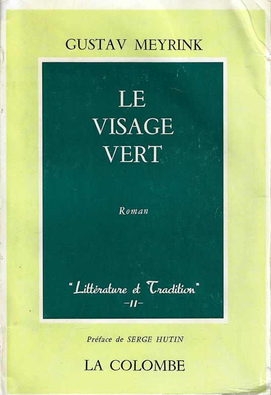 Le visage vert - copertina