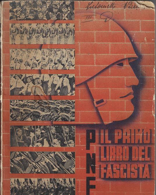Il primo libro del fascista - copertina