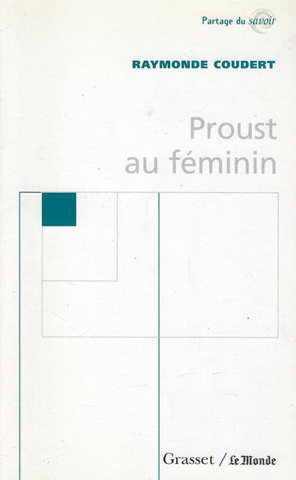Proust au féminin - copertina