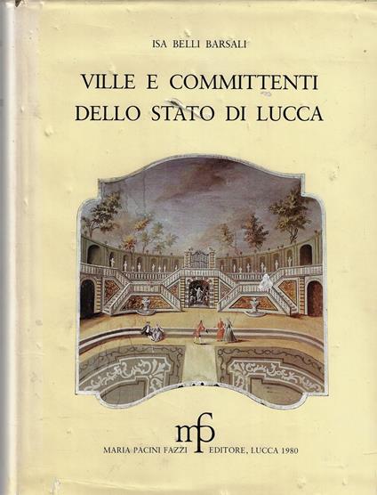 Ville e committenti dello Stato di Lucca - copertina