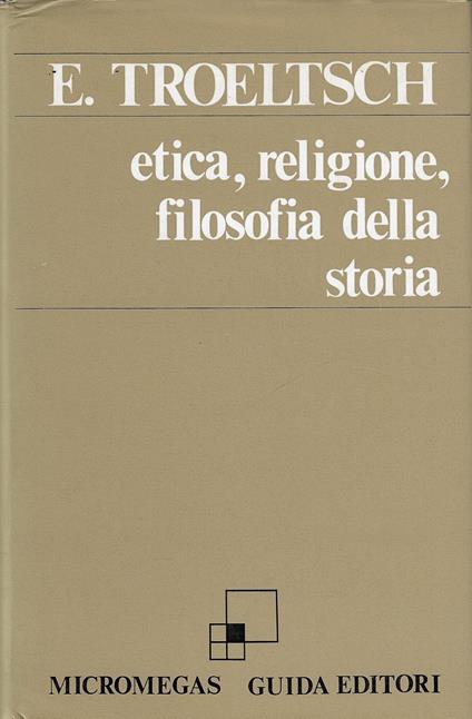 Etica, religione, filosofia della storia - copertina