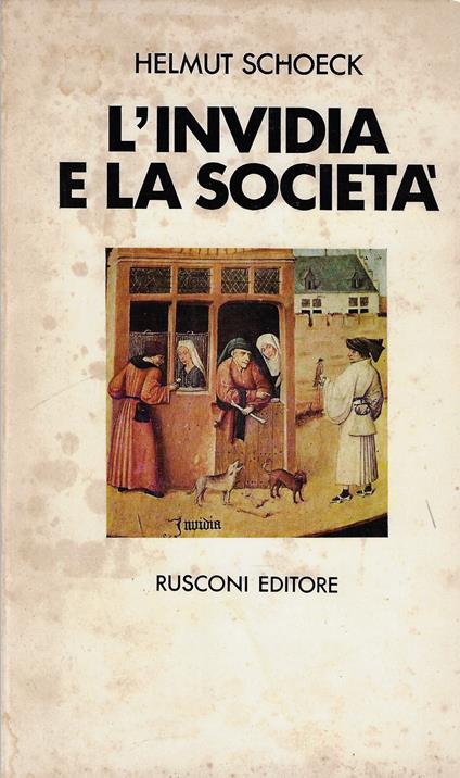 L' invidia e la società - copertina