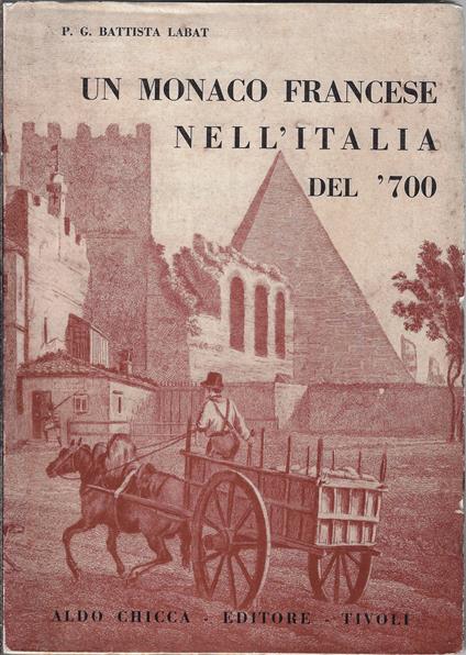 Un monaco francese nell'Italia del '700 - copertina
