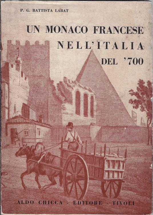 Un monaco francese nell'Italia del '700 - copertina