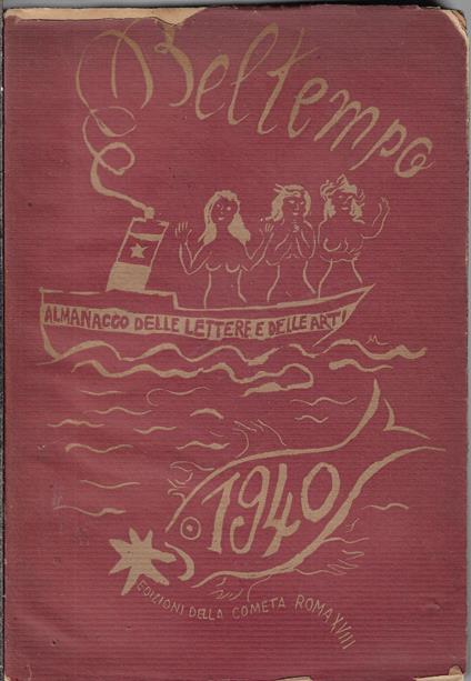 Beltempo: almanacco delle lettere e delle arti, 1940 - copertina