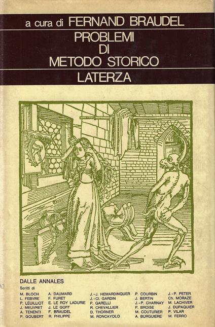 Problemi di metodo storico - copertina