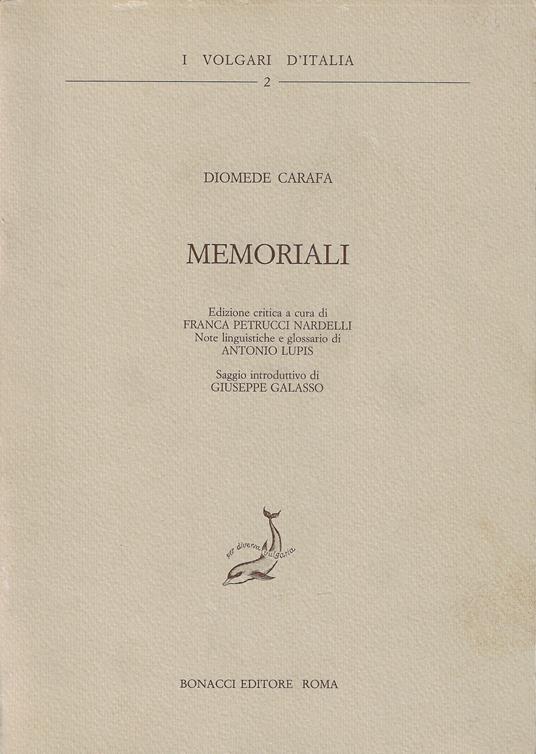 Memoriali - copertina