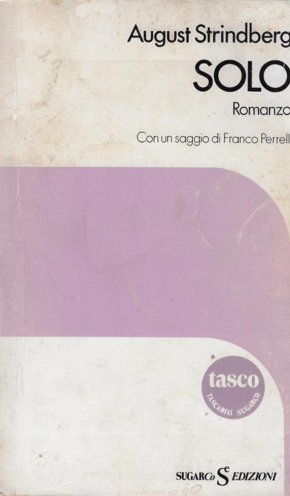 Solo : romanzo - August Strindberg - copertina