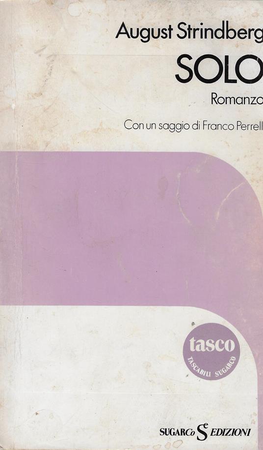 Solo : romanzo - August Strindberg - copertina