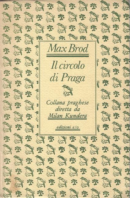 Il circolo di Praga - Max Brod - copertina