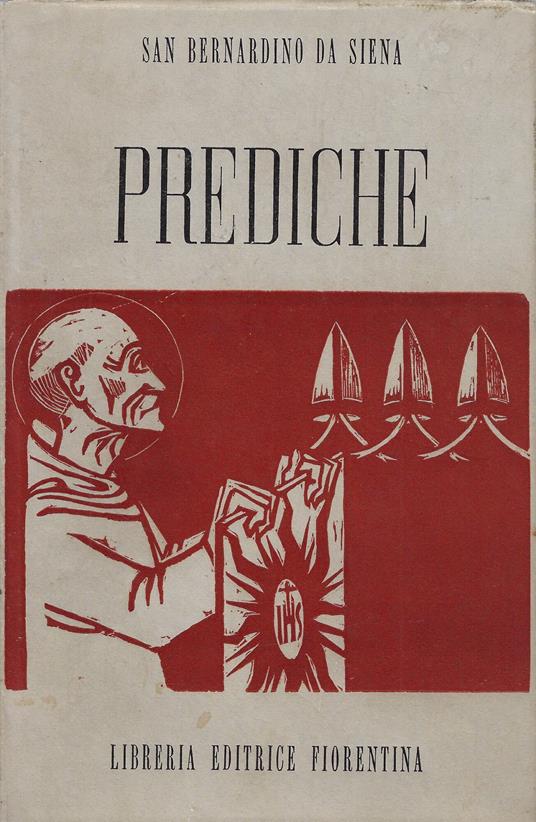 Prediche - Bernardino da Siena (san) - copertina