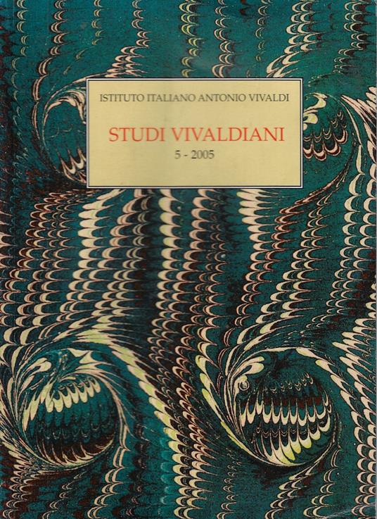 Studi vivaldiani 5-2005 - copertina