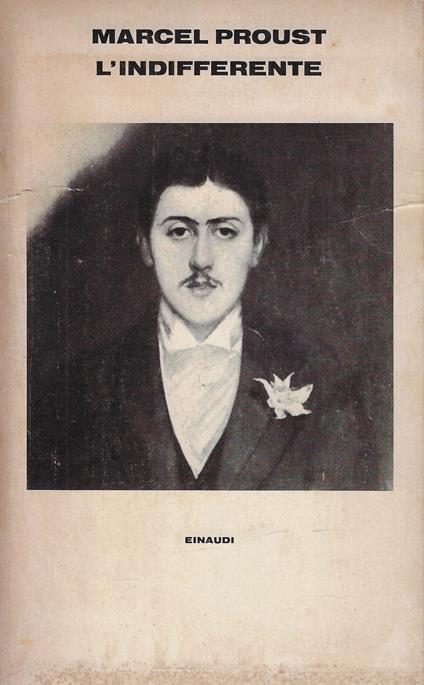 L' indifferente - Marcel Proust - copertina
