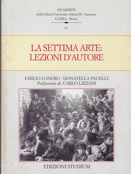 La settima arte : lezioni d'autore - copertina