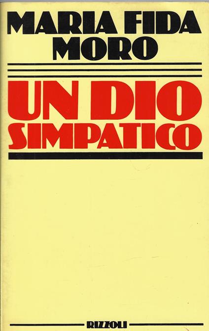 Un Dio simpatico - M. Fida Moro - copertina