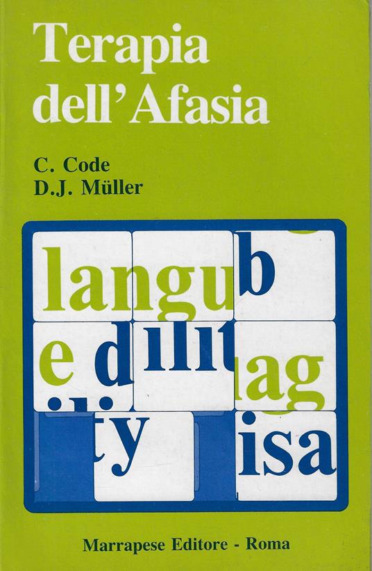 Terapia dell'Afasia - copertina
