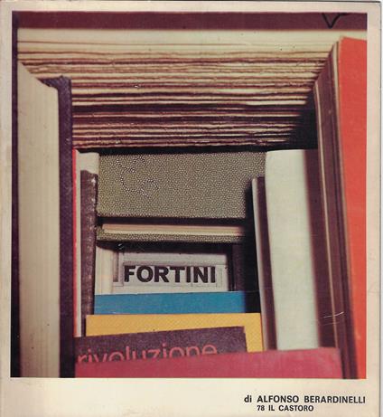 Franco Fortini - Alfonso Berardinelli - copertina
