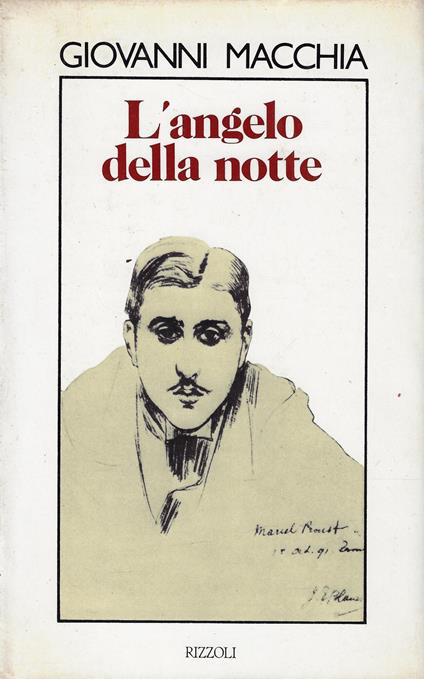 L' angelo della notte - Giovanni Macchia - copertina