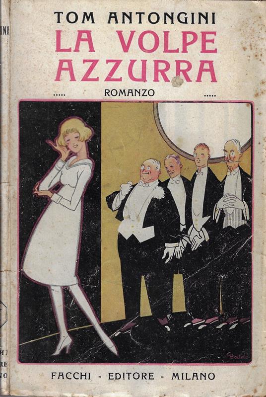 La volpe azzurra - Tom Antongini - copertina