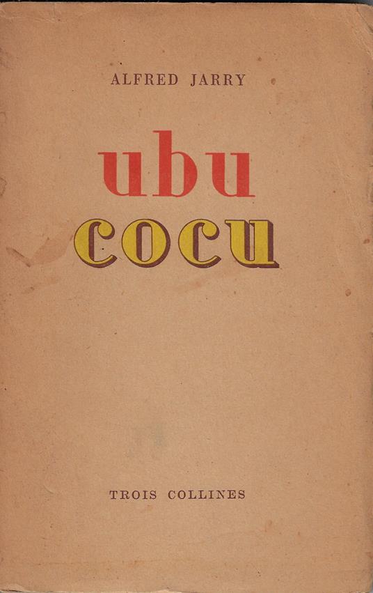 Ubu cocu - Alfred Jarry - copertina