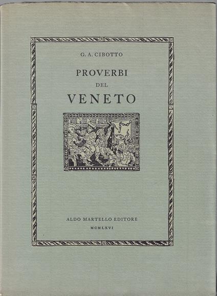 Proverbi del Veneto - copertina