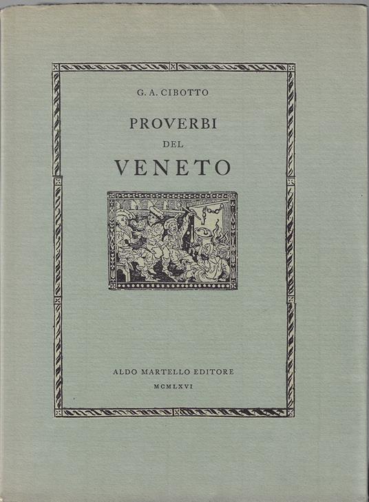 Proverbi del Veneto - copertina
