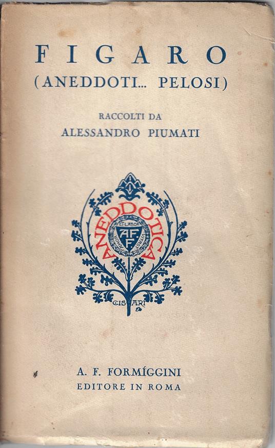 Figaro - Alessandro Piumati - copertina
